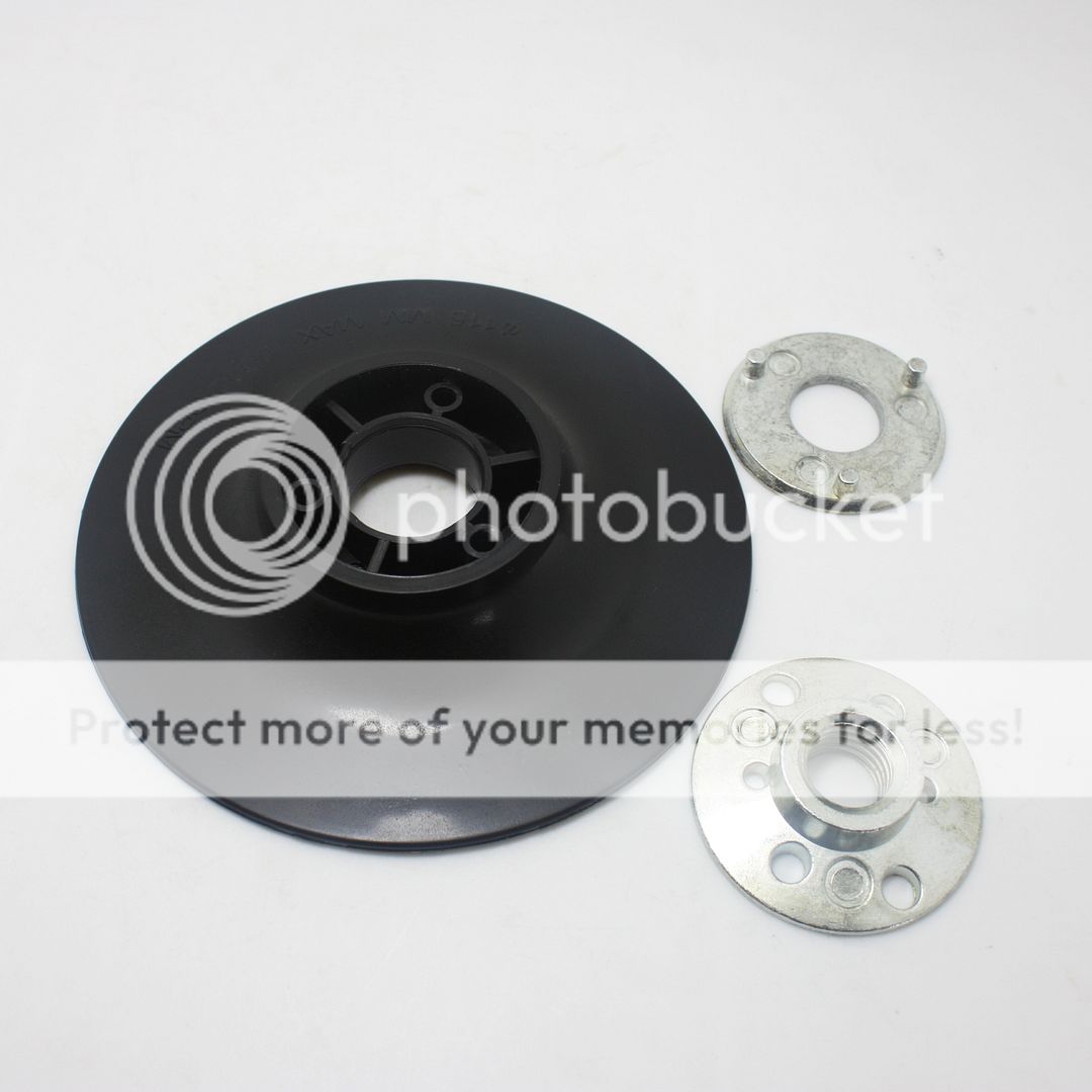 M14 Thread 115mm Plastic Backing Disc Pad, For 4 1/2" Angle Grinder